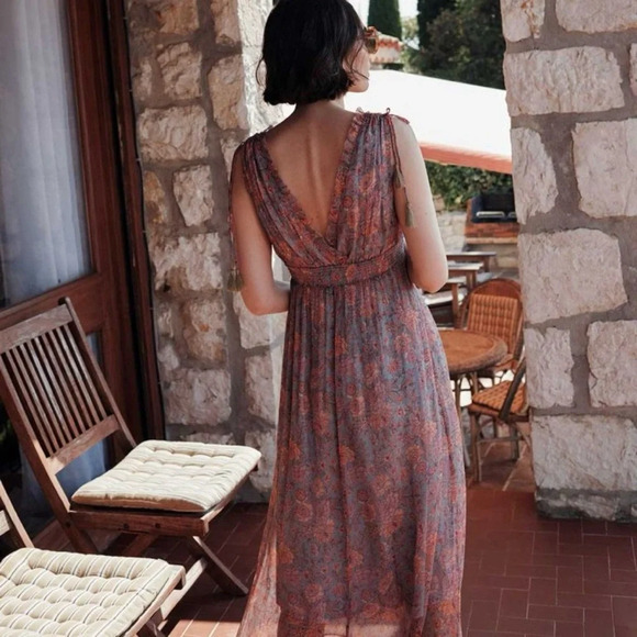 Louise Misha Plumiska Dress size 38 - Picture 3 of 10